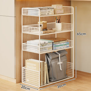 MENGBINFEN | Movable Multi-function Book Shelving Cart