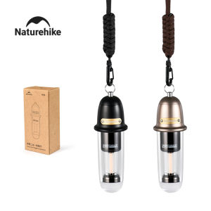 Naturehike 2025 New Camping Lights Ultralight 2 in 1 Double Models Hiking Ambient Lamp Waterproof Portable Travel Night Lamp