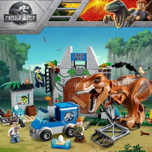 Jurassic Series T-Rex Escape Building Blocks Toys