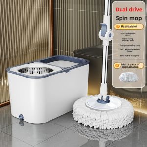 Joybos | Automatic Rotating Mop Easy to Use Dry and Wet Dual Purpose