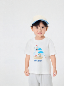 Purcotton | Cool Printed Cotton Breathable Childrens T-shirt