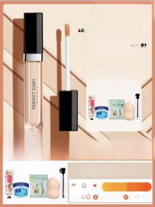 Perfect Diary Timeless Seamless Concealer Liquid Makeup Tool Pore Minimizing Spot Covering Foundation for Acne And Dark Circles