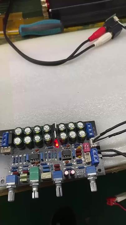 [Sakiyo]Pre Amplifier Tone Board JRC5532 OP AMP Preamp Volume Tone ...