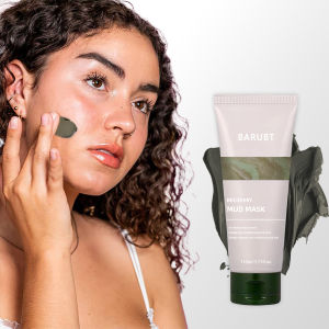 มาส์กโคลนผ่อนคลายโคลนดินชุ่มชื้นรูขุมขนลึกรูขุมขนอ่อนทําความสะอาดผิวหน้าและผิวกายมาส์กรวมทั้ง 91.8% ธรรมชาติ e