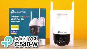TP-LINK รุ่น VIGI C540W กล้องวงจรปิดความละเอียด 4 ล้านพิกเซล ภาพสีตลอด 24 ชม.พร้อมระบบไร้สายในตัว ปรับหมุนได้ 350 องศา