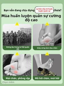 ZHIHAOEN | Antibacterial Deodorizing Shock Absorbing Insoles Military Training