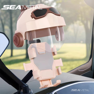 Seemetal Xe máy điện di động giá để điện thoại (với mũ bảo hiểm) Xe đạp điện che nắng không thấm nước Giá đỡ điện thoại di động dẫn đường Giá để điện thoại