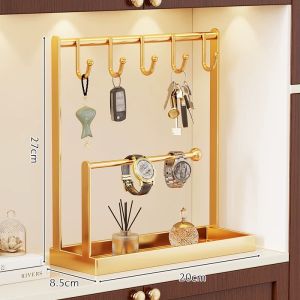 MENGBINFEN | Multi-Function Key and Jewelry Organizer