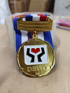 DSWD educational graduation Gold medals 5cm diameter