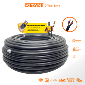 KITANI - NYYHY 4×1.5 mm² - 50 Meter - Kabel Listrik Tembaga Serabut