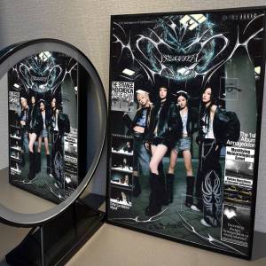 Kpop A-Aespa DIY Sticky Poster Whitepaper Prints Posters Artwork Vintage Decorative Painting