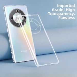 Huawei Honor X9B Silicone Phone Case Ultra-Thin Full-Coverage Anti-Fall Transparent Soft Shell Ali-NX1 for Men And Women