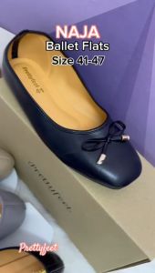 Prettyfeet NAJA Kasut Wanita Plus Size - Shoes Women Plus Size - Size 41 to 45