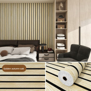 Self-Adhesive Waterproof Thickening Partition Wallpaper 40cm Grille Wall Sticker for Background Wall Decoration