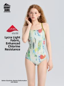 BUNNYBUMS | Professional Womens One-Piece Competition Swimwear with Padding