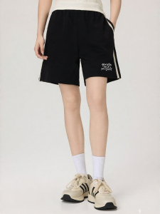 Gbiaior | Patched Mid-waist Casual Printed Shorts