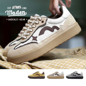 Maden thương hiệu bảo hộ lao động phong cách thanh niên nam 2024 mùa đông mới Donut Giày luyện tập Giày nam Forrest Gump Giày có đế dày thể thao giản dị đệm giày đa năng cổ điển giày hợp thời trang