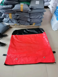 BIG capacity Express Transportation Woven Bag PE Plastic Waterproof Draw Rope Zipper House moving Packing Bags