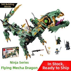 NINJAGO Green Ninja Dragon Jet 70612 Construction Toy