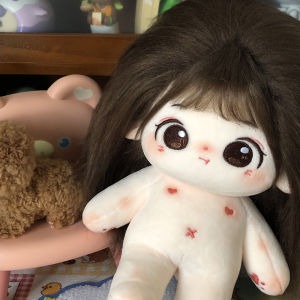 Cotton Doll Authentic 20cm Girls Doll Baby Clothes No Attribute Skeleton Naked Doll Dress-up Doll Birthday Gift