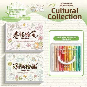 KABAXIONG | Coloring Sketch Drawing Book for Students Portable and Thick