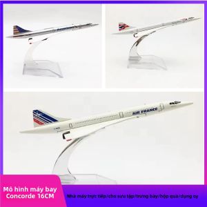 16Cm Concorde Mô Hình Máy Bay Hợp Kim Kim Loại Diecast Máy Bay Đồ Chơi Dành Cho Trẻ Em Không Quân Anh Hoa Kỳ Máy Bay Bản Sao Tỉ Lệ 1:400