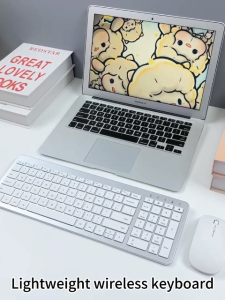 BOW เงียบ HW198D-2 สำหรับ ไร้สาย แป้นพิมพ์ และ เมาส์ ชุด แบบพกพา อัลตรา บาง 2.4G ยูเอสบี คอมโบ มินิ หนู สำหรับ เดสก์ท็อป แล็ปท็อป