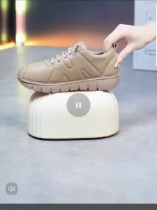 NEW! รองเท้าผ้าใบแฟชั่นหนังนิ่ม ทรงสวย น้ำหนักเบา สวมใส่ง่าย ไม่ต้องผูกเชือก w161 มี 2 สี ดำ น้ำตาล ไซส์ 36-41