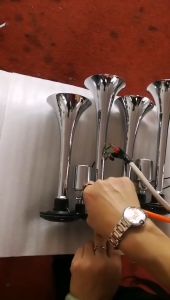 Klakson Terompet Mobil Truk Horn Double Tube 95dB 12V