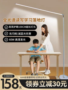 Full Spectrum Large Street Lamp Kids Eye Protection Learning Special Desk Lamp Reading Study and Bedroom New Arrival Vertical Floor Lamp