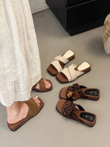XUJIA | Thick Sole Wedge Fairy Style Summer Sandals Slippers