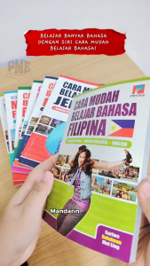 【PME Bookshop】 Prestasi Publication: Cara Mudah Belajar Bahasa Mandarin/Japanese/French/Korean/Thai/Filipina/Arab