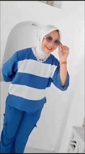One Set Cargo Blaster Setelan Wanita Terbaru