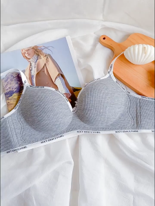 OCSHEAN บราตัวใหญ่ดันหน้าอกเล็กโดยไม่ต้องแหวนเหล็กกันชั้นในกระชับหน้าอกบราเสริมด้านนอกที่หนาสบายไร้รอย