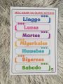 TAGALOG/FILIPINO Educational Charts Laminated A4 Size. 