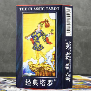 Classic Chinese Tarot Deck Beginners Tablecloth Versatile Intellectual Card Game Tool for Novices in Sports And Fitness