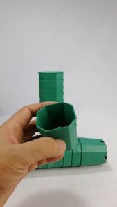 โล๊ะสต๊อก!! กระถาง8เหลี่ยมตัดมุม ขนาด 2นิ้ว (ชุด 100ใบ ฟรี 10 ใบ)  สีอิฐ | กระถางต้นไม้พลาสติก กระถางต้นไม้ กระถาง2นิ้ว กระถาง8เหลี่ยม ส่งฟรีทั่วไทย ส่งไว!! ขายถูกที่สุด