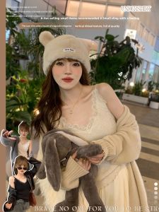 Black Lace Strap Vest Womens New 2025 Inner Design Sensation V-neck Autumn Winter Knitted Base Top Fashionable Slim Fit