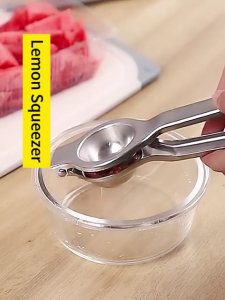 304 Stainless Steel Lemon Squeezer Hand Juicer Manual Citrus Press Orange Lime Extractor Kitchen Tool