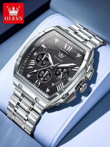 OLEVS | Mechanical Waterproof Multifunction Barrel-shaped Mens Watch