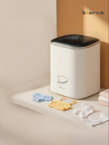 [China Plug Without Adapter] Bear | Mini Automatic Underwear Washer with Drying Function
