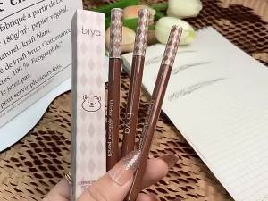 VEDO 💕COD BIYA Pensil Alis Clear Eyebrow Fine Tip Pen Spidol Alis Serat Pensil Alis Ujung Tipis Waterproof & Longlasting