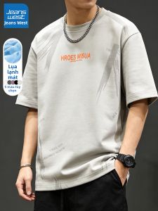 Jeanswest | Áo Thun Ice Silk Mỏng Rộng Thời Trang Hè Size Lớn