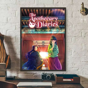 Bandai | 5D DIY Diamond Painting Kit The Apothecary Diaries Anime Art Full Drill Rhinestone Mosaic Wall Decor Craft Home Gift Frameless