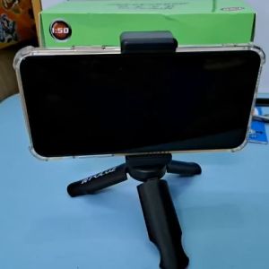 Kẹp điện thoại và chân đỡ mini bằng nhựa - Phụ kiện điện thoại