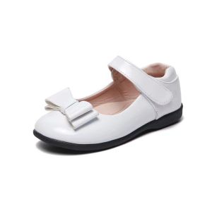 BIZOT New Leather Shoes Fashion Summer Girls Shoes Soft Soled Non Slip Casual Princess Shoe