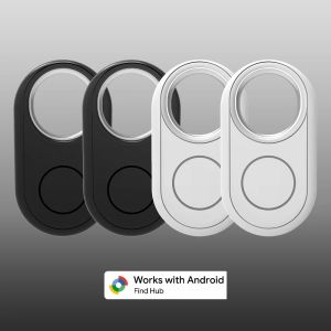 4-PCS App Remote Locating Tracker Positioning Far Away Finder for Android Google Find Hub Keys Smart Tag for Pixel Motorola GMS
