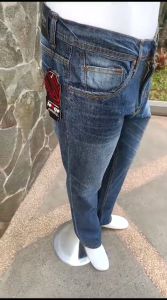 Celana panjang pria jeans curvus reguler berkualitas premium