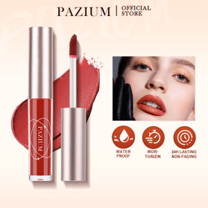 PAZIUM Liquid Lipstick Soft Matte Lip Tint Long Lasting Lipstick Non-stick Cup Lip Gloss Lips Makeup