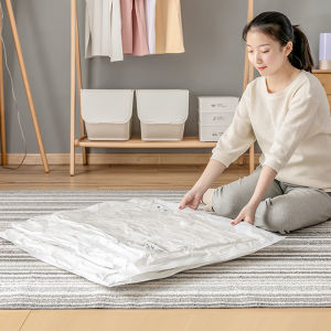 Vacuum Compression Bag Quilt Clothing Storage Bag Student Luggage Extra Large Moving Packing Bag For Home